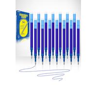 Donluhu 14 recambios para bolígrafo borrable, compatible con Pilot FriXion Ball & Clicker, 0,7 mm, azul, 400 m de longitud de escritura, práctico para la escuela y la vida cotidiana