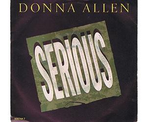 Donna Allen - SERIOUS 7 INCH (7" VINYL 45) US 21 1986