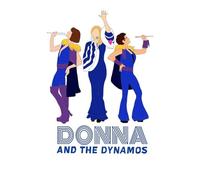 Donna And The Mamma Mia Dynamos Notebook: A Hilarious Lined Journal for Mom and Dad 110-Page 6x9 Note for Everyday Thoughts and Laughs