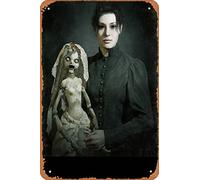 Donna Beneviento - Letrero de metal retro vintage de 8 x 12 pulgadas, decoración de pared para el hogar