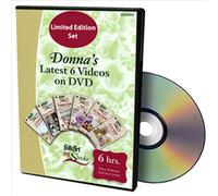 Donna Dewberry Latest 6 One Stroke Videos on DVD