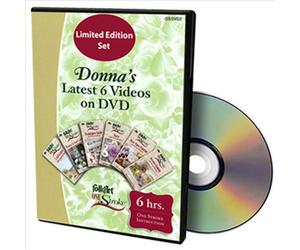 Donna Dewberry Latest 6 One Stroke Videos on DVD