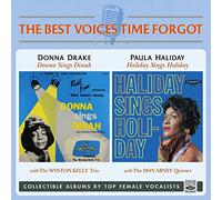Donna Drake & Paula Haliday - Donna Sings Dinah + Haliday Sings Holiday (2 LP on 1 CD)