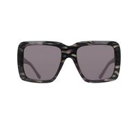 DONNA KARAN DO518S Sunglasses, Grey Horn, 55/19/140 para Mujer