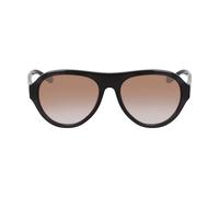 DONNA KARAN DO514S Gafas, Black Crystal, Talla única para Mujer