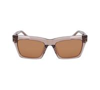 DONNA KARAN Women's Sunglasses DO515S - Champagne Crystal with Solid Brown Lens