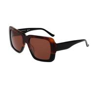 Donna Karan Women's Sunglasses DO518S - Dark Tortoise/Black Gradient with Solid Brown Lens