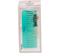 DONNA Peine voluminizador de dientes anchos para levantar raíces, esponjar y desenredar, puntas redondeadas, plástico ligero y duradero, para cabello rizado, ondulado, ondulado y liso (menta)