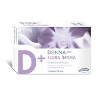 DONNAplus Flora Íntima | Complemento Alimenticio para el Bienestar Íntimo con Lactobacillus y FOS - 14 Cápsulas
