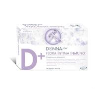 DonnaPlus Flora Íntima Inmuno | 14 Cápsulas | Complemento Alimenticio para el Bienestar Íntimo y el Equilibrio de la Microbiota Vaginal