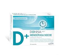 DONNAplus Menocífuga Noche | 30 Comprimidos | Complemento Alimenticio para la Mujer en Edad de Menopausia con Melatonina, GABA y Vitaminas