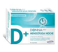 DONNAplus Menocífuga Noche | 30 comprimidos | Complemento Alimenticio para la Mujer en Edad de Menopausia con Melatonina, GABA y Vitaminas