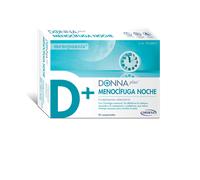 DONNAplus Menocífuga Noche | 30 comprimidos | Complemento Alimenticio para la Mujer en Edad de Menopausia con Melatonina, GABA y Vitaminas