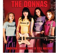 Donnas – American Teenage Rock 'N' Roll Machine – Vinilo Edición Fire Orange con remolino negro