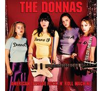 Donnas – American Teenage Rock 'N' Roll Machine – Vinilo Edición Fire Orange con remolino negro