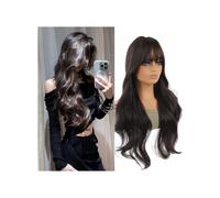 Donne Capelli Peluca sintética para mujer, 28,7 pulgadas, 73 cm de largo, extensiones de pelo