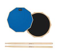 Donner 8'' Almohadilla de Práctica con Baquetas,Azul