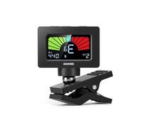 Donner Afinador de Guitarra Afinador Magnético de Guitarra con Pantalla LCD a Color para Guitarra Acústica/Eléctrica Ukelele Bajo Violín Banjo Afinación DT-10 - Negro