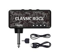 Donner Amplificador de Auriculares de Guitarra clásico Rock Pocket Mini Amplificador de Auriculares de Guitarra con batería Recargable USB