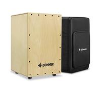 Donner Cajon flamenco adulto, meinl percussion,Tambor Cajón Conjunto de caja compacta de mermelada acústica Cajones de percusión con funda Para niños y adultos principiantes
