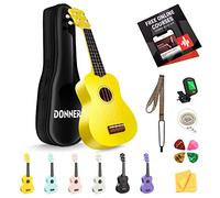 Donner DMU-01 Macaron Series Ukulele yellow