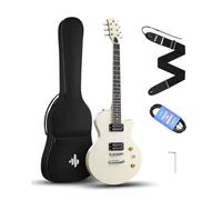 Donner DSC-128 - Guitarra eléctrica blanca