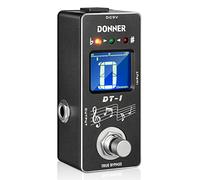 Donner DT-1 Chromatic Pedal Afinador Guitarra Eléctrica, Guitar Tuner Pedal True Bypass