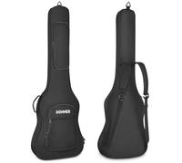 Donner Funda Bajo Electrico de 43 Pulgadas, 12 mm/0.5 Pulgadas de Grosor, Suave Bolsa de Bajo Electrico Sólida con Correas Ajustables, Resistente al Agua, Interior de Esponja Gruesa