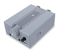 Donner Amplificador de Auriculares DC 5V-1A, Amplificador de Monitor Interno portátil Recargable de 3,5 mm con impedancia de 8Ω a 250Ω, con 2 entradas XLR y TRS de 1/4"