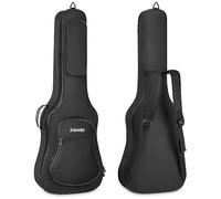 Donner - Funda blanda para guitarra eléctrica de 39 pulgadas, impermeable, con esponja acolchada de 10 mm, dos bolsillos y correa ajustable