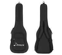 Donner Funda Guitarra Electrica de 39 Pulgadas Acolchada 12mm, Bolsa Guitarra Electrica de Acolchada 600D Ripstop Impermeable Nailon a Prueba de Polvo Suave con Correa Ajustable