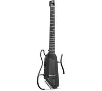 DONNER HUSH-C Guitarra Clásica Eléctrica Sin Pala Cuerdas Nylon Negra