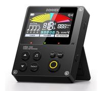 Donner Metrónomo Afinador Recargable, Metrónomo Sintonizador Digital 3 en 1 para Guitarra Bajo Ukelele Violín Saxofón Trompeta Flauta, Afinador Cromático para Todos Instrumentos