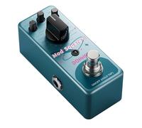 Donner Pedal de modulación de 16 efectos - Mod Square Ⅱ para pedaleras de guitarra eléctrica, Chorus Phaser Tremolo Flanger Rotary Vibrato Wah Lo-fi Detune 16 modos de modulación, True Bypass
