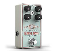 Pedal de overdrive para guitarra Donner, pedal de overdrive Dumbal Drive para guitarra eléctrica, Overdrive estilo Dumble, True Bypass analógico puro