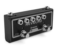 Donner Reverb Delay Pedal de Efecto de Guitarra, Revecho Pedal con 2 Modos Retardo y Reverberación, Multiefectos Pedal Guitarra