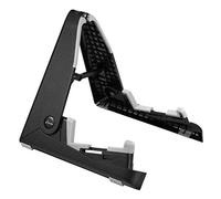 Donner Soporte de Guitarra Ligero Plegable para Ukelele Bajo, Soporte de Suelo para Guitarra Acústicas/Eléctricas/Clásicas Ajustable Portátil, Doble Plegado con Almohadillas de Silicona (DS-2)