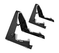 Donner Soporte de Guitarra Ligero Plegable para Ukelele Bajo, Soporte de Suelo para Guitarra Acústicas/Eléctricas/Clásicas Ajustable, Doble Plegado con Almohadillas de Silicona, 2 unidades (DS-2)