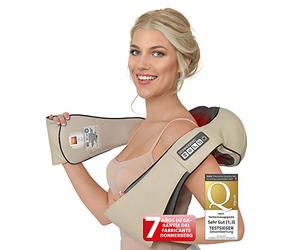 Donnerberg® Masajeador Cervical y Espalda Manual| Masajeador Cuello| 7 años de garantía |Masajeador Muscular| calor infrarrojo| Calidad Alemana