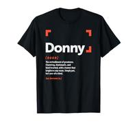 Donny Definición Nombre Personalizado Donny Camiseta