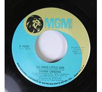 Donny Osmond 45 RPM Go Away Little Girl / The Wild Rover (Time To Ride)