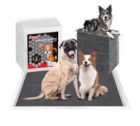 Dono Almohadillas extra grandes para orina de perro, 24 x 36 pulgadas, carbón con control de olores, 6 capas a prueba de fugas y de secado rápido, súper absorbentes con carbón activado, DDPDL20New