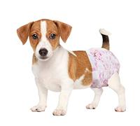 Dono Pañales desechables para perras, pañales para perros femeninos, con tecnología de gel seco flash, pañales para cachorros, a prueba de fugas, para perros en celo, micción excitable, incontinencia,