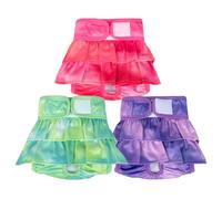 Dono pañales para Perros,3 Piezas,pañales para Perros Hembra,Bragas Perras menstruales,Braga Perro celo Hembra,súper absorbentes para incontinencia,Período,Entrenamiento,Viajes,XS,S,M,L,XL