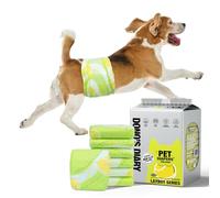 DONO Pañales Perros Machos, Antideslizantes, 20 Unidades, Pañales para Perros, Pañal Perro Macho, Superabsorbentes para la Incontinencia, adiestramiento de Cachorros, Viajes, XS, S, M, L