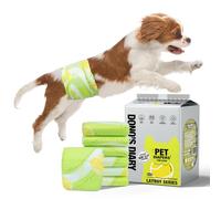 DONO Pañales Perros Machos, Antideslizantes, 20 Unidades, Pañales para Perros, Pañal Perro Macho, Superabsorbentes para la Incontinencia, adiestramiento de Cachorros, Viajes, XS, S, M, L