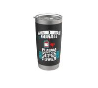 Dono Plasma ¿Cuál es tu dispensador de sangre súper poderoso Vaso térmico de acero inoxidable de doble pared