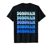 Donovan Name Minimalist Design Camiseta