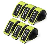 DONQL 6pcs Correa elástica para caña de Pescar, Correas de sujeción para cañas de Pescar, Correas para cañas de Pescar Correas de caña de Pescar para caña