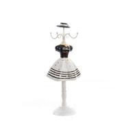DONREGALOWEB - Busto portajoyas con Forma de Cuerpo de Resina en Blanco y Negro